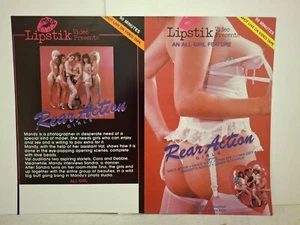 "REAR ACTION GIRLS"&"SAPPHOSEXTET *BRIDGETTE ROYALE* PHOTO AD SLICK 8.5" x 11" - Picture 1 of 4