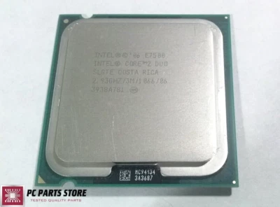 Intel Core 2 Duo E7500 2.93GHz Dual-Core 3MB LGA 775 SLGTE CPU Processor 65W - Image 1 of 4