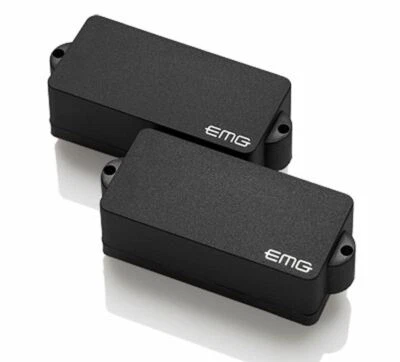 EMG P Precisión Activa Pickup De Bajo - Negro - Imagen 1 de 3