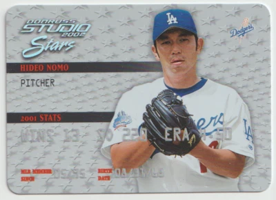 2002 Studio Stars No21 Хидео Номо - Los Angeles Dodgers - Изображение 1 из 2