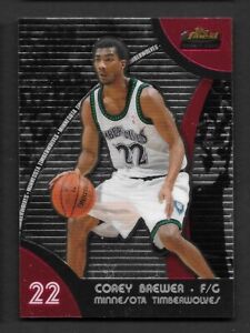 2007-08 Finest #91 Corey Brewer RC Minnesota Timberwolves
