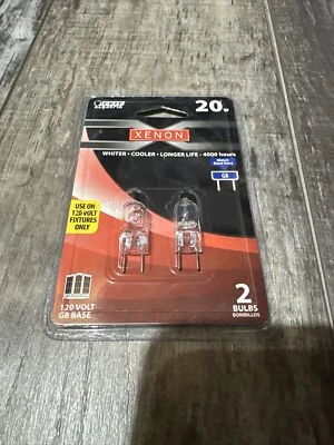 Xenon Bulbs G8 Bi-Pin Base 120V 20-Watt Whiter Cooler Longer Life 4000 Hours - Image 1 of 4
