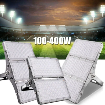 Modul LED Fluter 100 200 300 400W Scheinwerfer Aussenstrahler Straßen Flutlicht - Bild 1 von 4
