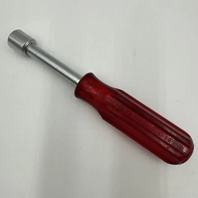 Xcelite HS16 Hollow Shaft Hex Nut Driver 1/2" Red Handle - Image 1 of 4