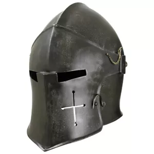 Casco Barbuta Epic Scuro - Foto 1 di 13