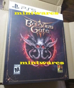 Baldur's Gate 3 Deluxe Edition PlayStation 5 PS5 Collector's PHYSICAL ENGLISH - Picture 1 of 4