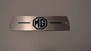 rocker valve cover MG PLATE mga mgb mgc gt midget aluminium badge crcp349 - Picture 1 of 1