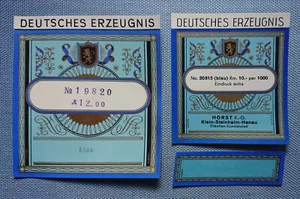 old Bottle Label Wine label label Label Horst Steinheim Art Deco Design - Picture 1 of 2