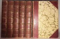 LEATHER Set; Works Of RALPH WALDO EMERSON! 1883-1884 Complete Some Wear