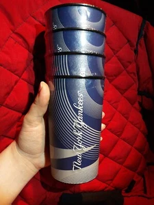 NEW YORK YANKEES 4 PK GEOMETRIC 22 OZ HARDWALL CUP - Picture 1 of 5