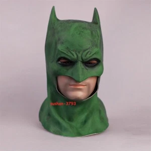 Batman Full Face Latex Helmet Cosplay Mask Costume Accessory Party Prop Headwear - Picture 1 of 4