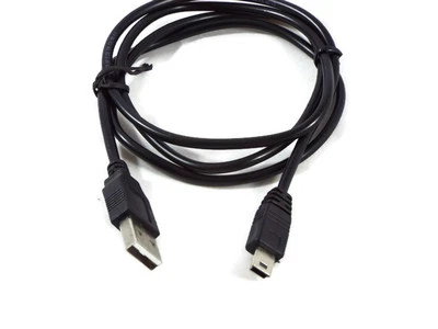 USB Mini B 2.0 5 pin to USB A 2.0 Charging Data and Sync Cord 1m 3ft USA SELLER - Image 1 of 4
