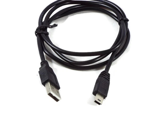 USB Mini B 2.0 5 pin to USB A 2.0 Charging Data and Sync Cord 1m 3ft USA SELLER - Image 1 of 4