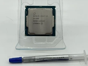 Intel Core i3-7100 3.90GHz Dual-Core CPU Computer Processor LGA1151 Socket SR35C - Picture 1 of 2