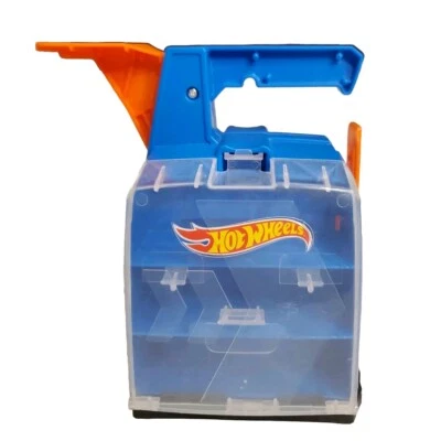 Hot Wheels Display Launcher Holds 6 Cars Case 2018 Diecast Car Compact B16 - Image 1 of 4