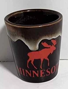 Vintage Minnesota Moose Shot Glass New - Picture 1 of 2