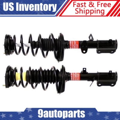 For 1993 1994 1995 1996 1997 Geo Prizm Monroe Strut & Coil Spring Rear Set of 2 - Image 1 of 4