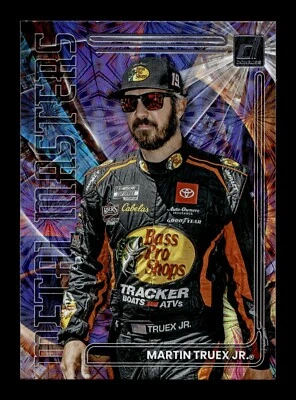 3-10-07 PWE READ . 2023 donruss nascar #mm7 martin truex jr. metal masters - Image 1 of 2
