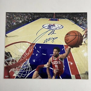 Jahlil Okafor Signed Autographed 16x20 Philadelphia 76ers Photo Schwartz Coa - Picture 1 of 2