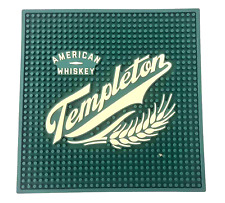 Rubber Mat Bar Pad Rail Drip Spill American Whiskey Templeton TD Green Yellow