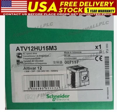 1PCS ATV12HU15M3 NEW INVERTER ATV12HU15M3 - Image 1 of 4