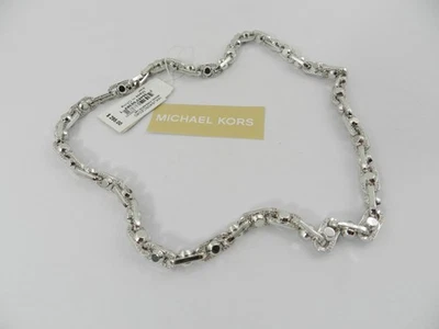 Collar de cadena de eslabones Michael Kors pavé de latón Astor Foto 1 de 3
