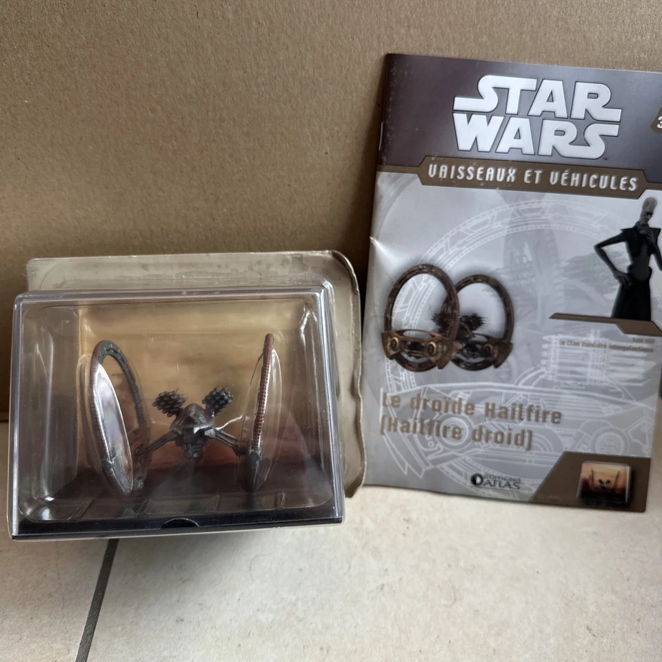 Figurine Vaisseau Star Wars Atlas 2009 Droïde Hailfire Droid Avec Fascicule - Photo 1/4