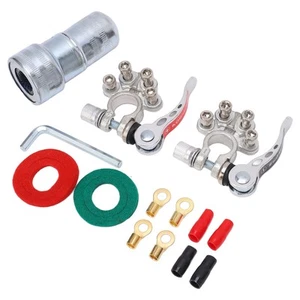 ˜4 Way Battery Terminal Connectors Quick Release Disconnect For Cars - Picture 1 of 22
