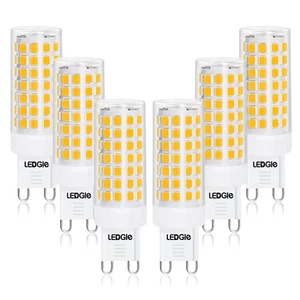 G9 LED Bulbs Warm White, 8W G9 LED Light Bulbs 80W Halogen Equivalent, 88LEDS... - Picture 1 of 8