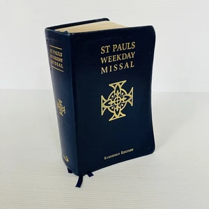 St Pauls Weekday Missal Standard Edition Softcover Blue Gilded Edge - Picture 1 of 23