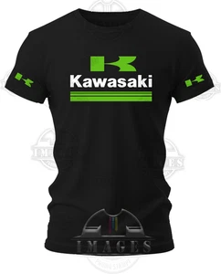 T-SHIRT KAWASAKI replica MOTO maglietta personalizzabile - Picture 1 of 2