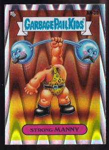 2024 Topps Chrome Garbage Pail Kids Series 7 - Drool #AN-3b Strong Manny - Picture 1 of 2
