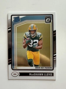 Marshawn Lloyd 2024 Panini Donruss Optic Rated Rookie #275 Green Bay Packers RC - Bild 1 von 2