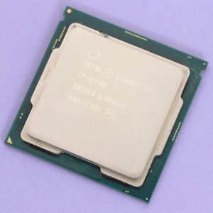 Intel Core i7 9th Gen i7-9700 8 Core CPU 3Ghz Coffee Lake-S Socket 1151 SRG13 - Zdjęcie 1 z 3