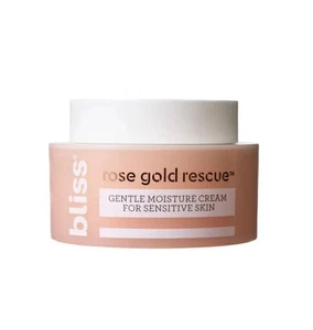 Bliss Rose Gold Rescue Gentle Moisture Cream for Sensitive Skin - 1.5 fl oz NWB - Picture 1 of 5