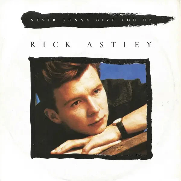 Rick Astley Never Gonna Give You Up Vinyl Single 7inch NEAR MINT RCA - Bild 1 von 1