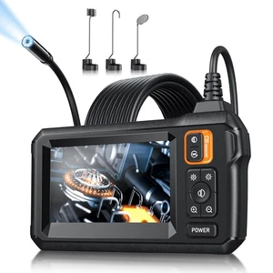 Endoscope Camera with Light, Inspection Borescope Camera with 4.3" IPS Screen... - Picture 1 of 7