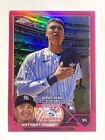 2023 Topps Chrome Update Yankees Anthony Volpe Rookie Card Debut Pink /399