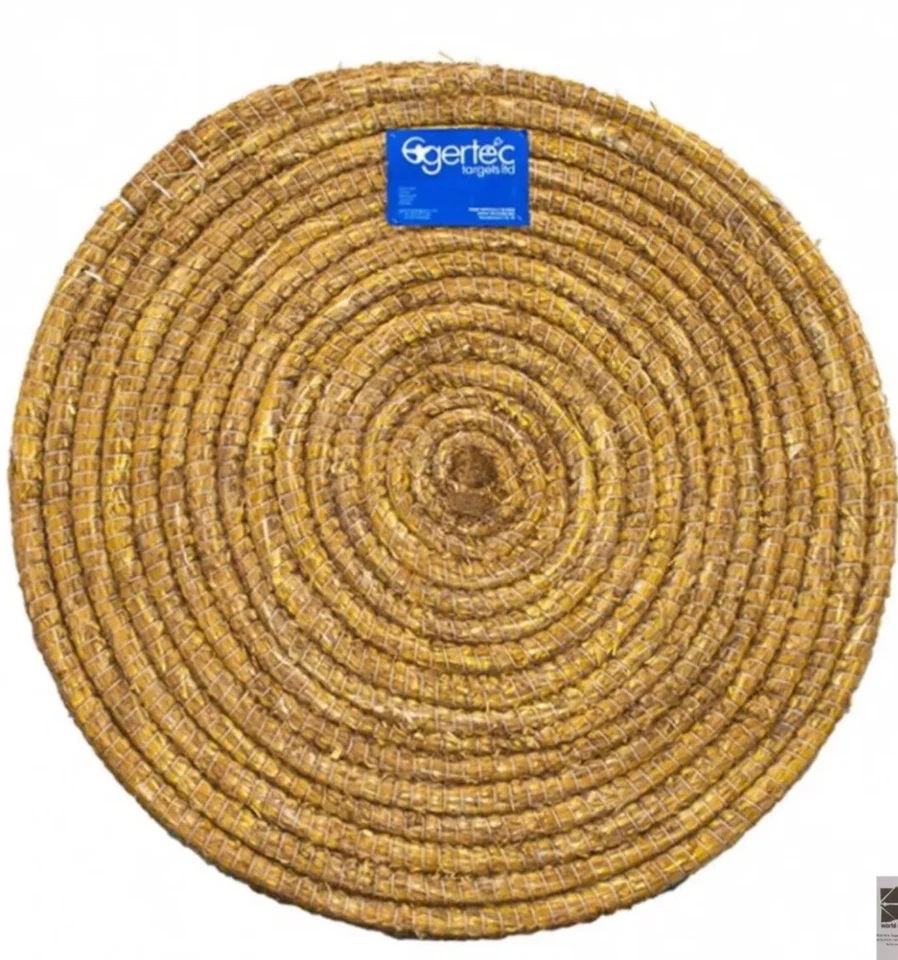 Egertec 90cm Round Straw Archery Target. Free Delivery. Competition Grade - Image 1 of 4