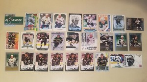28 Dallas Stars Inserts Die Cut Modano Benn Sequin Hull Lindros Richards