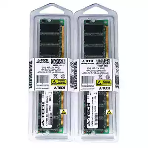 2GB KIT 2 x 1GB HP Compaq Pavilion A708.hk A708.uk A708n.uk PC3200 Ram Memory - Picture 1 of 1