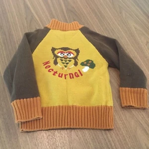Grow Glow Child Vintage Sweater - Nocturnal Owl - Picture 1 of 6