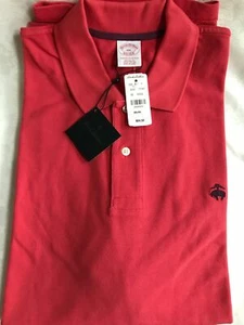 BROOKS BROTHERS PERFORMANCE POLO ORIGINAL FIT PERSIMMON SS SHIRT NEU XXL 2XL - Bild 1 von 3