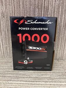 SCHUMACHER 1000 WATTS POWER CONVERTER PC-1000 - BLACK, NEW IN BOX