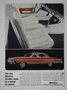 1964 Mercury Park Lane Marauder Vintage Styling Original Print Ad 8.5 x 11" - Picture 1 of 5
