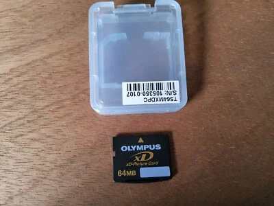 Olympus xD Picture Card 64MB MEGABYTE Camera Memory Card (Fits Fujifilm) - Image 1 of 2