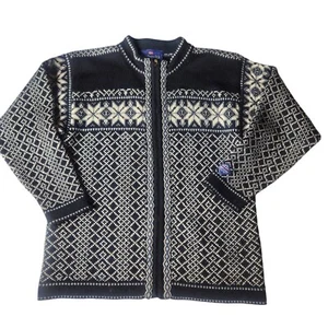 Womens Nordstrikk Norway Wool Zip Up Sweater Nordic Knitted Cardigan Size M - Picture 1 of 10