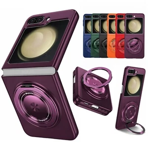 For Samsung Galaxy Z Flip 7 6 5 4 Magnetic Shockproof Ring Kickstand Case Cover - Picture 1 of 48