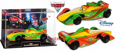 Disney Store Cars 2 Die Cast Collector Case Rip Clutchgoneski 1:43 Scale NEW Cover