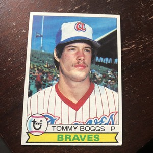 TOMMY BOGGS #384 ATLANTA BRAVES 1979 TOPPS BASEBALL CARD